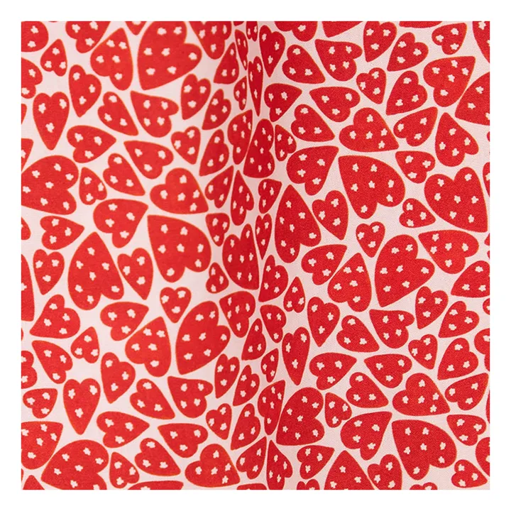Vestido Midi Cut Hearts | Rojo- Imagen del producto n°3