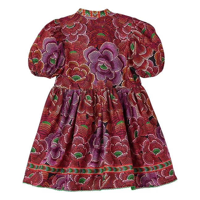 Robe Nina Fleurie | Rouge