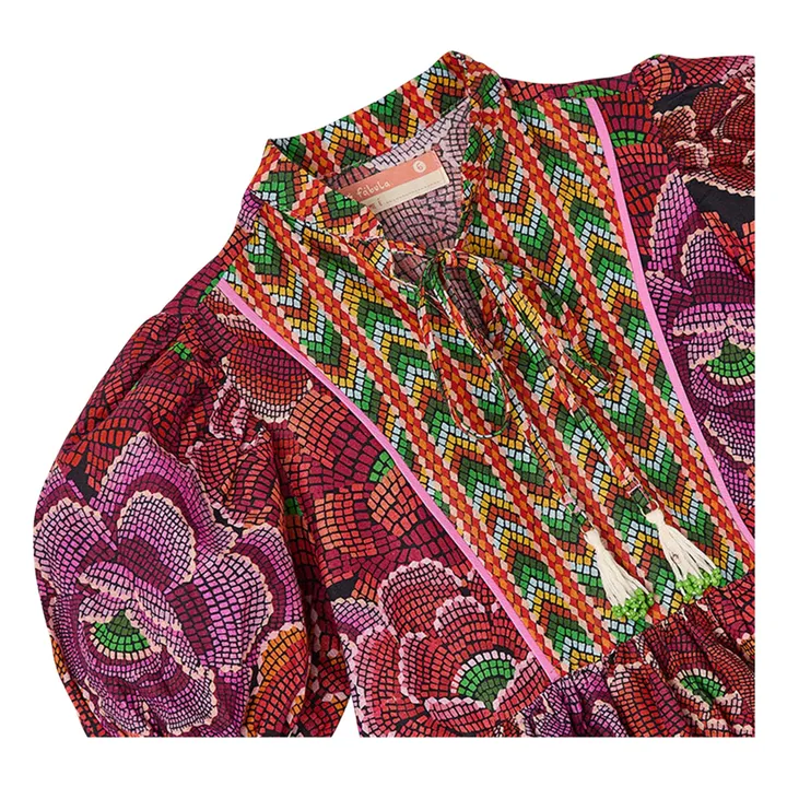 Vestido Nina Fleurie | Rojo- Imagen del producto n°3