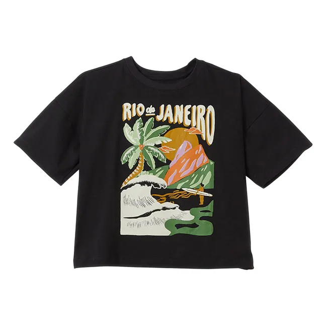 Rio Janeiro T-Shirt | Schwarz