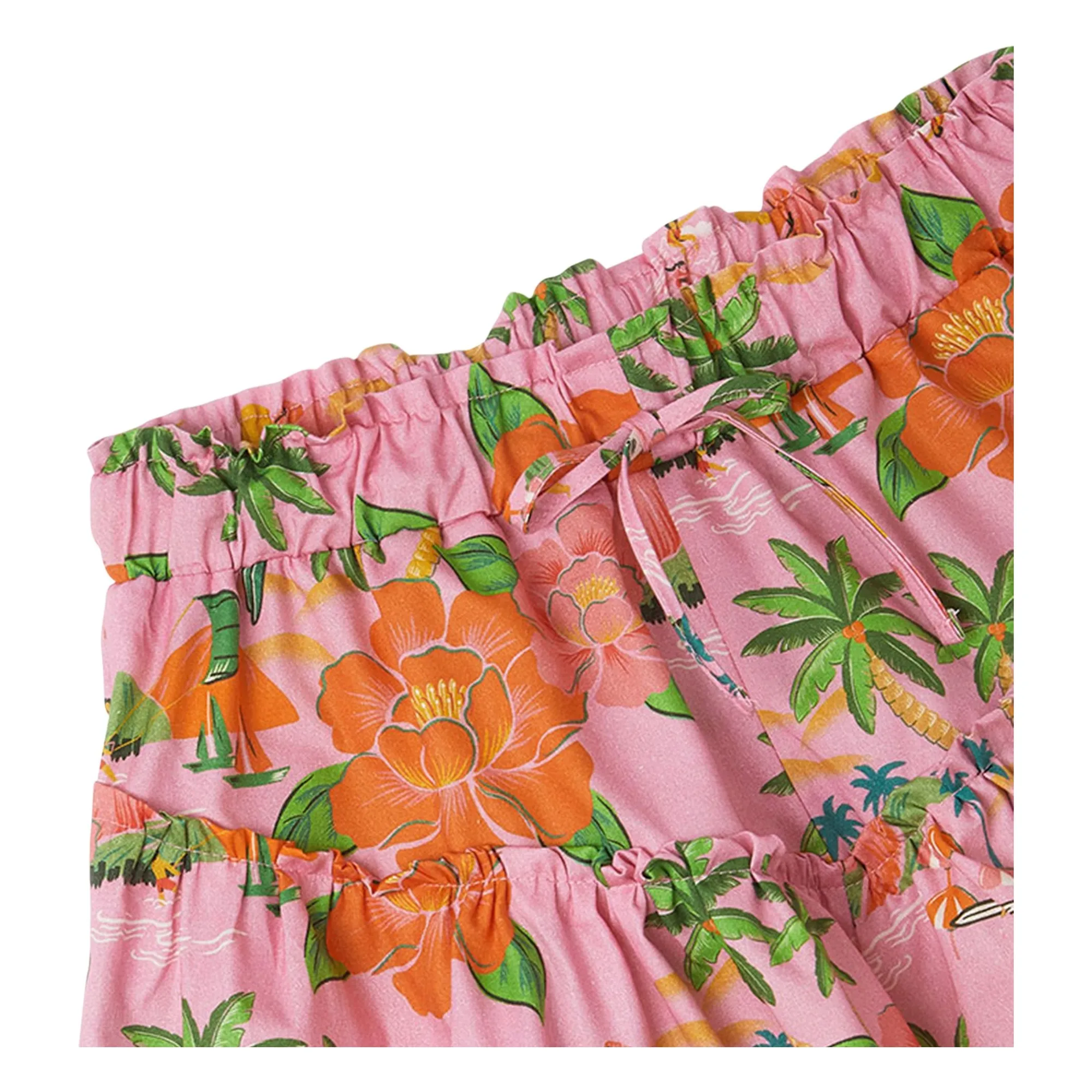 Short Rio Fleurs | Rose- Image produit n°4