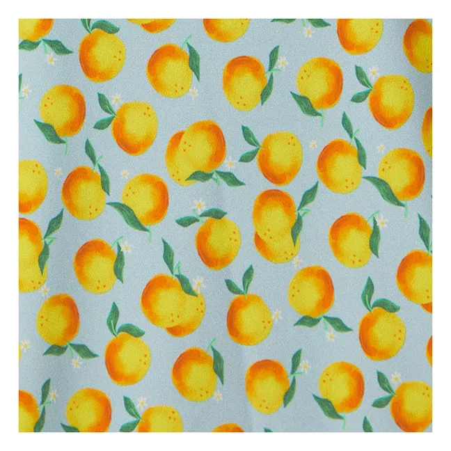 Anti-UV T-shirt Orange | Pale blue