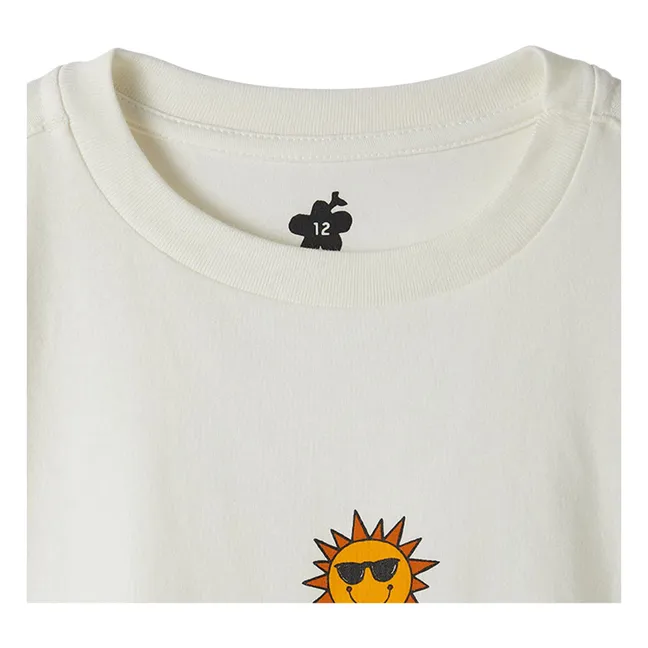 Camiseta Sun | Blanco
