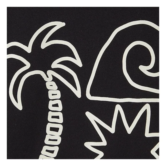 Camiseta Palmera | Negro