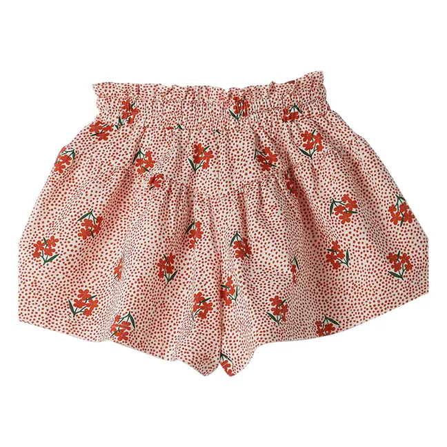 Pantalones cortos con cordón | Rojo