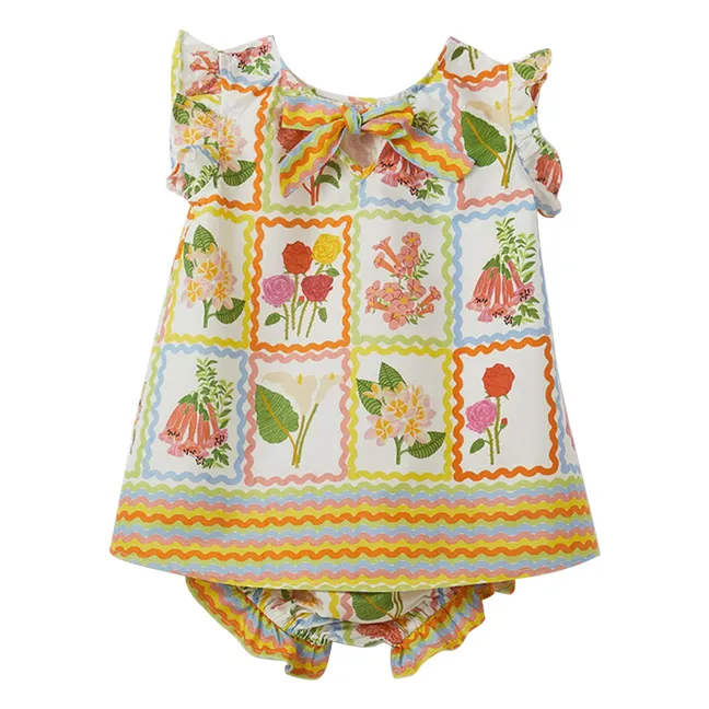 Barboteuse Fleurs | Jaune