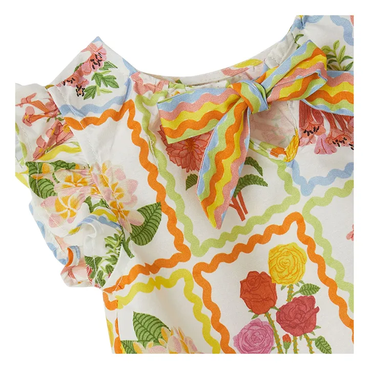 Pelele de flores | Amarillo- Imagen del producto n°4