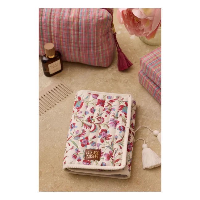 Pochette pour pinceaux à maquillage Teila | Crème