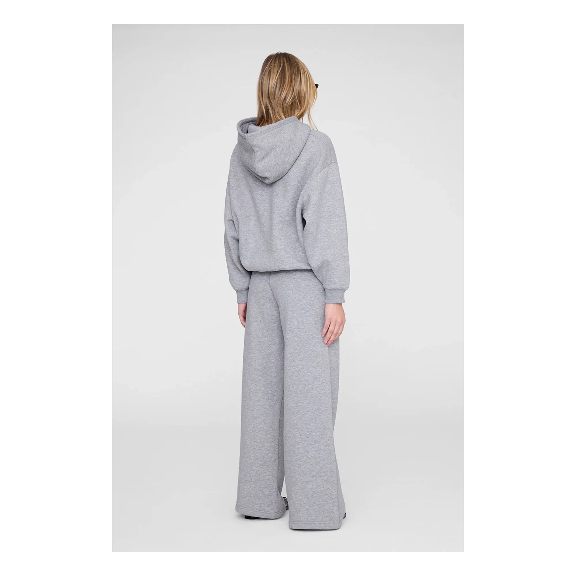 Jogger Kacey Monogramme | Gris chiné- Image produit n°2