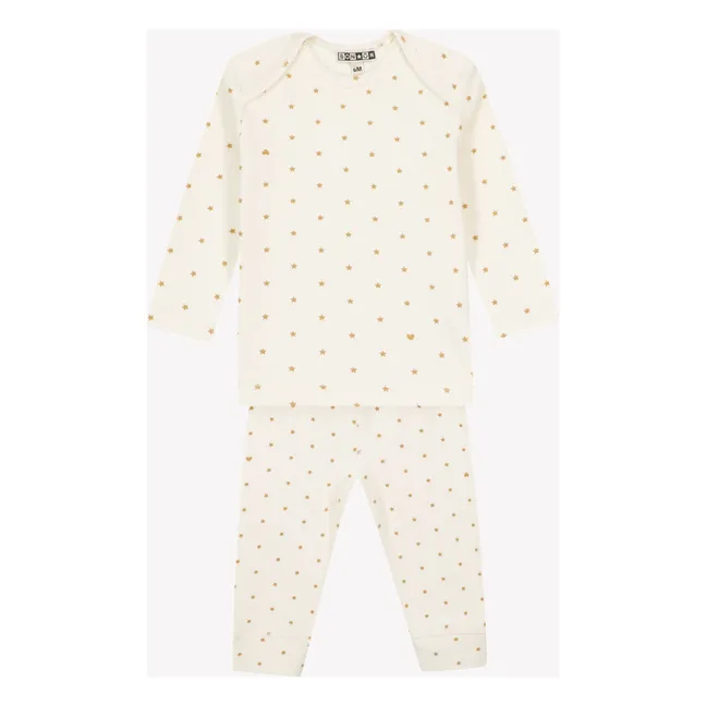 Pyjama Patino Star | Jaune pâle