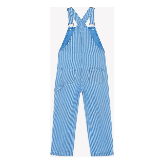 Salopette Nope Rayée | Bleu