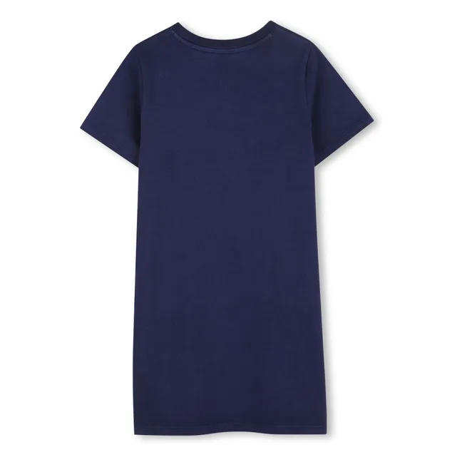 Kleid T-Shirt Paris | Dunkelblau