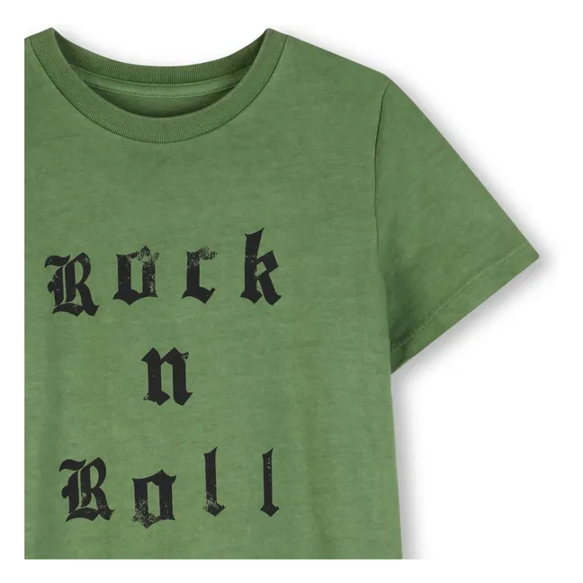 Kleid T-Shirt Rock N Roll | Grün