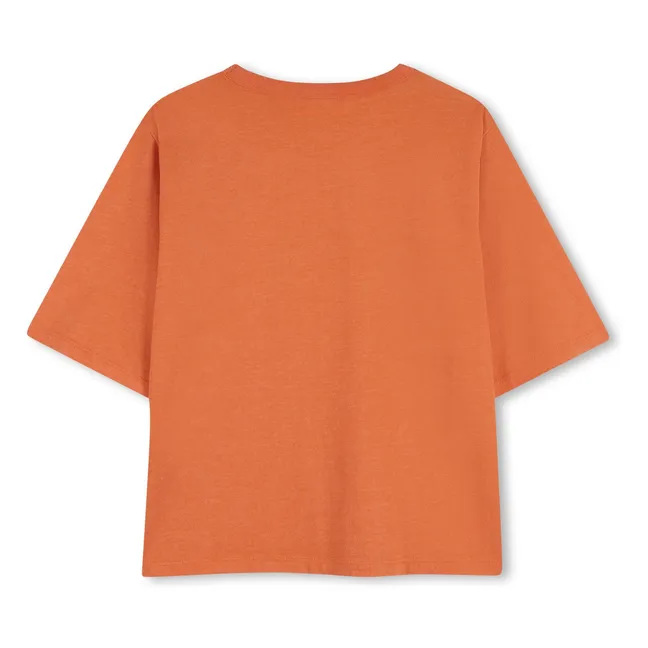 Heart On Fire T-shirt | Orange