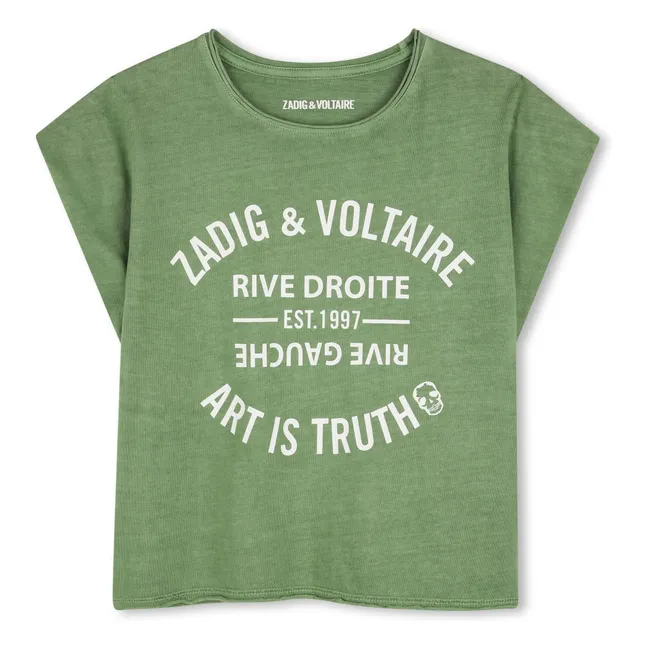 Camiseta Art Is Truth Logo | Verde