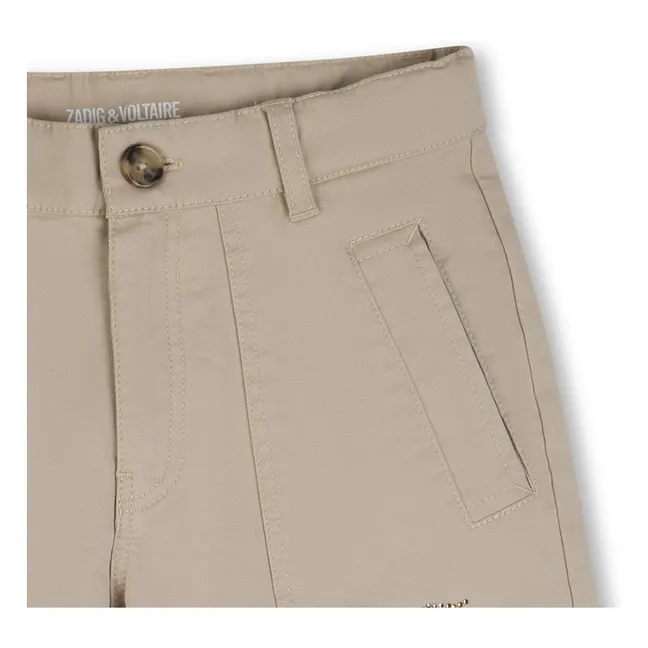 Short Sergé | Beige
