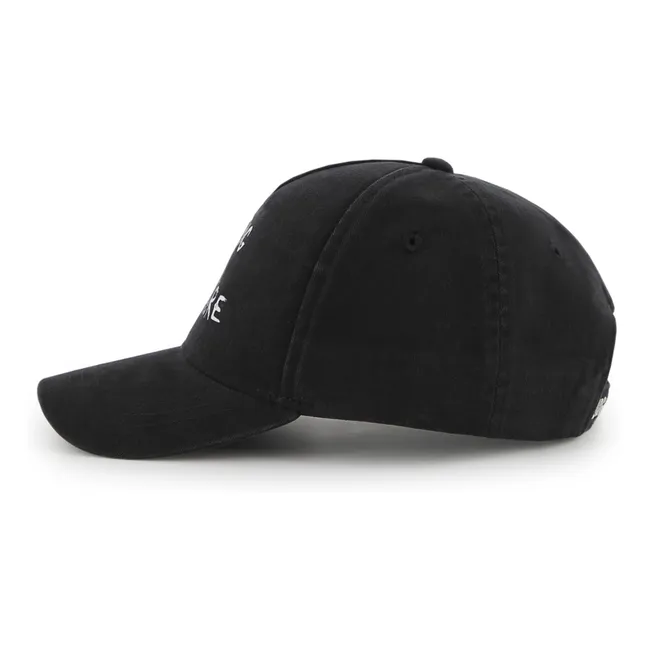 Gorra con logotipo | Negro