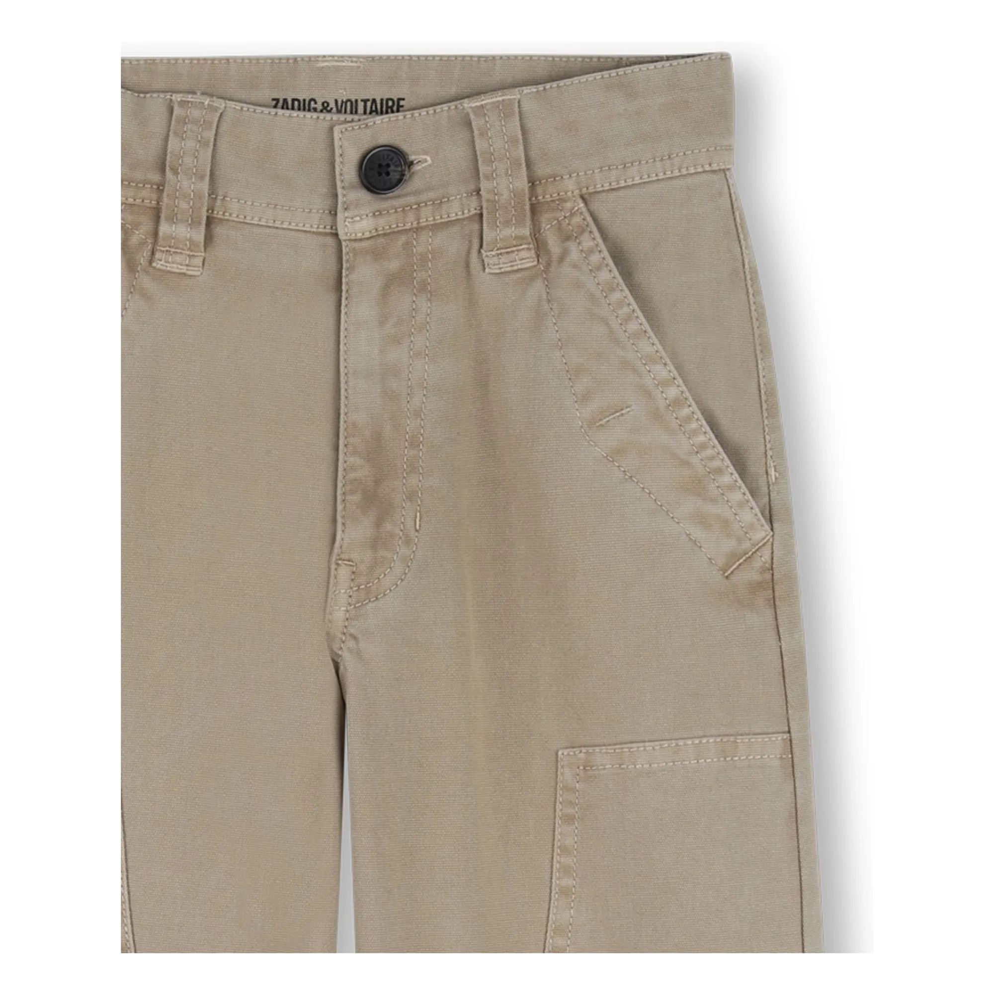 Jean Workwear | Beige- Image produit n°3