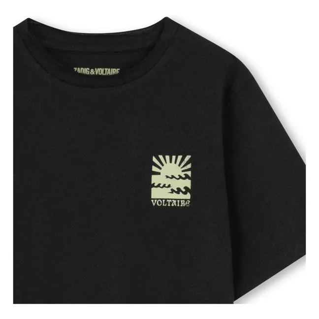 Camiseta Jersez Make More Art | Negro