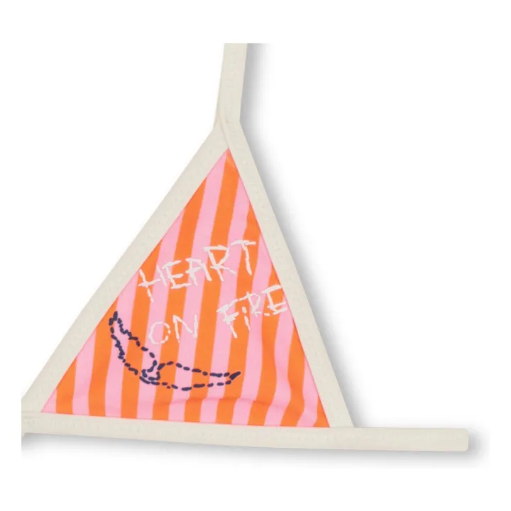 Traje de baño Tag Stripe | Rosa- Imagen del producto n°5