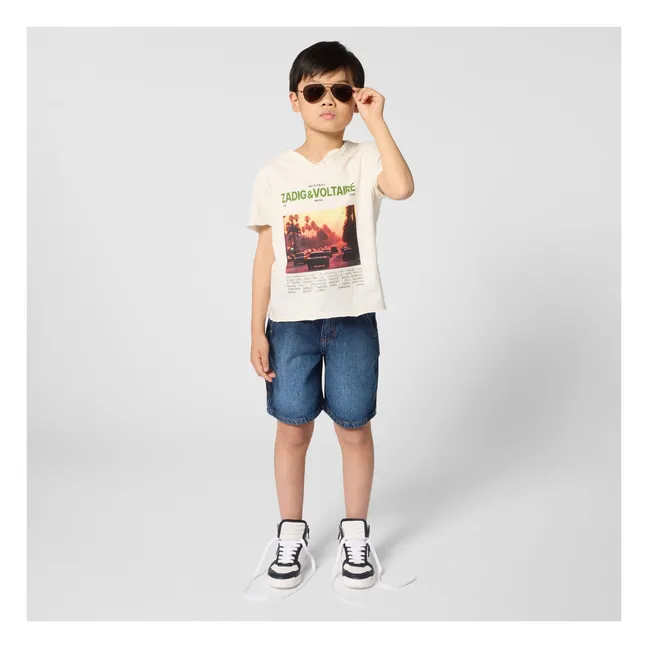 Bermudas vaqueras | Azul oscuro