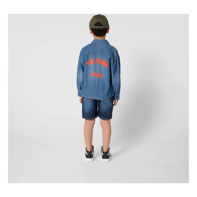 Bermudas vaqueras | Azul oscuro