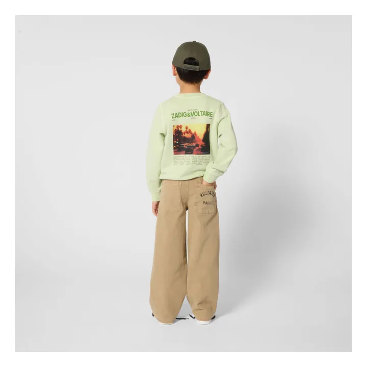 El arte del sudor es la verdad | Verde Pálido- Imagen del producto n°1