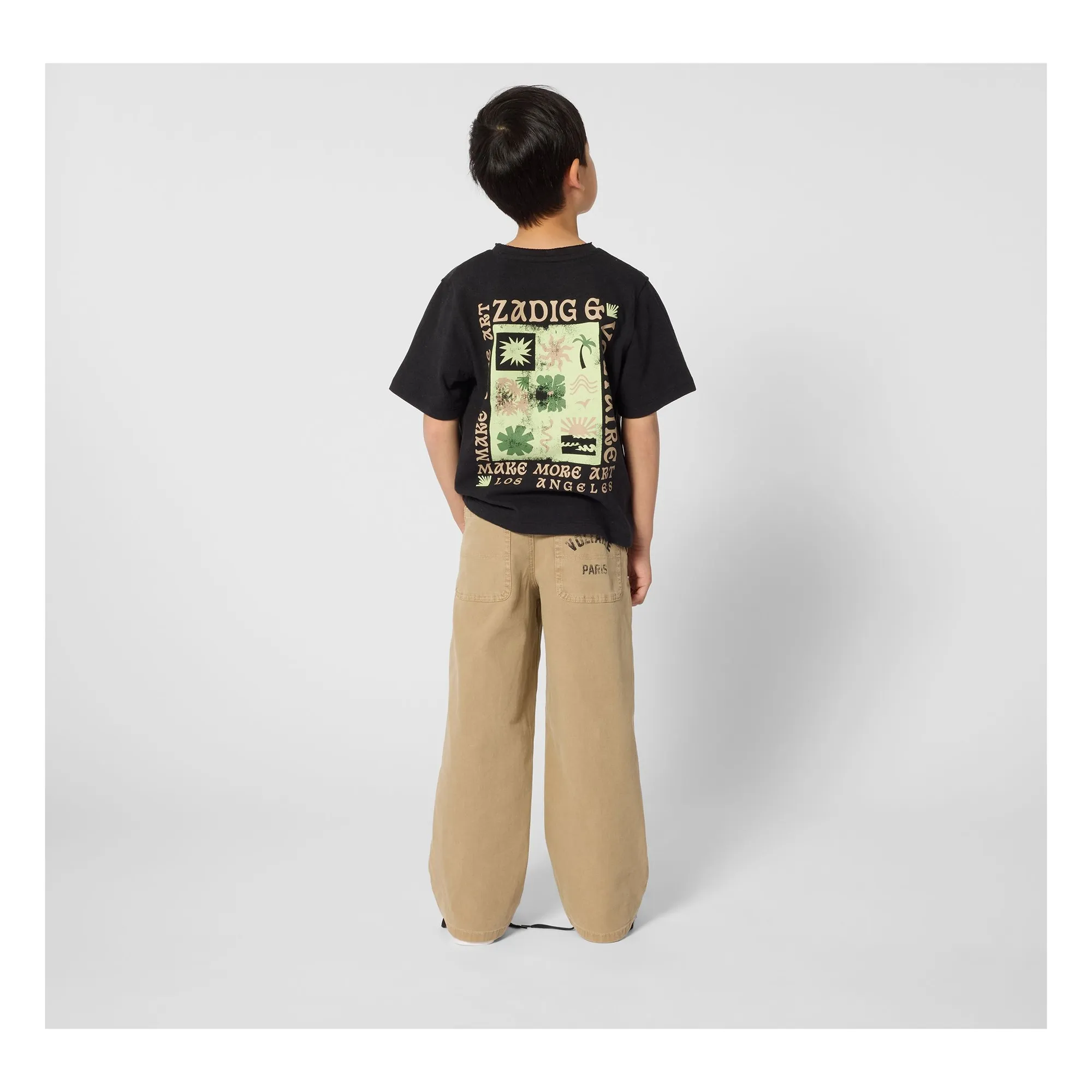 T-shirt Jersez Make More Art | Noir- Image produit n°1