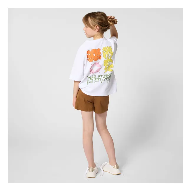 Eyelet Pocket Shorts | Brown