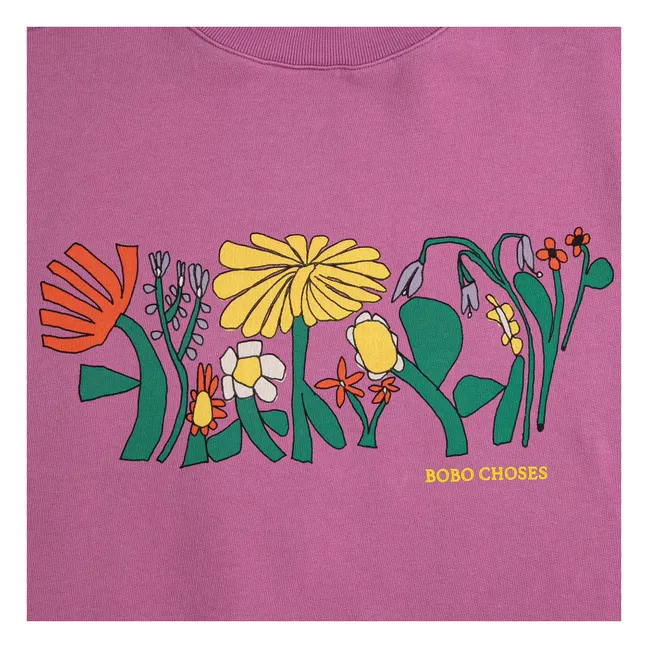 Sweat Color Herbalis Coton Bio | Violet