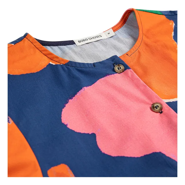 Blouse Blooming Color Coton Bio | Rose