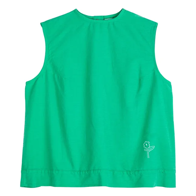 Organic cotton top | Green