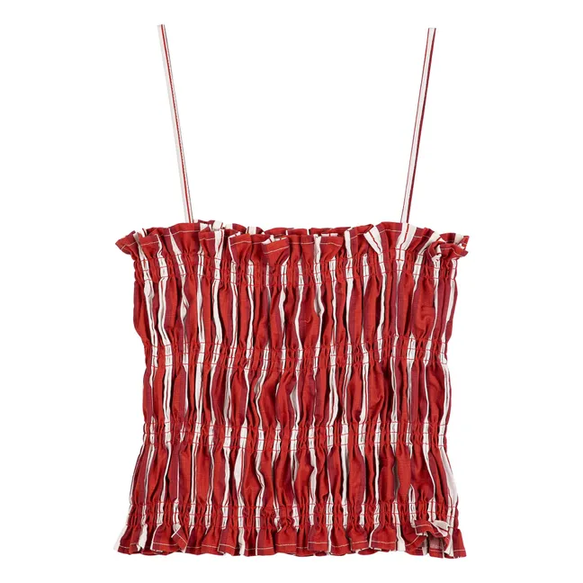 Top in cotone biologico | Rosso