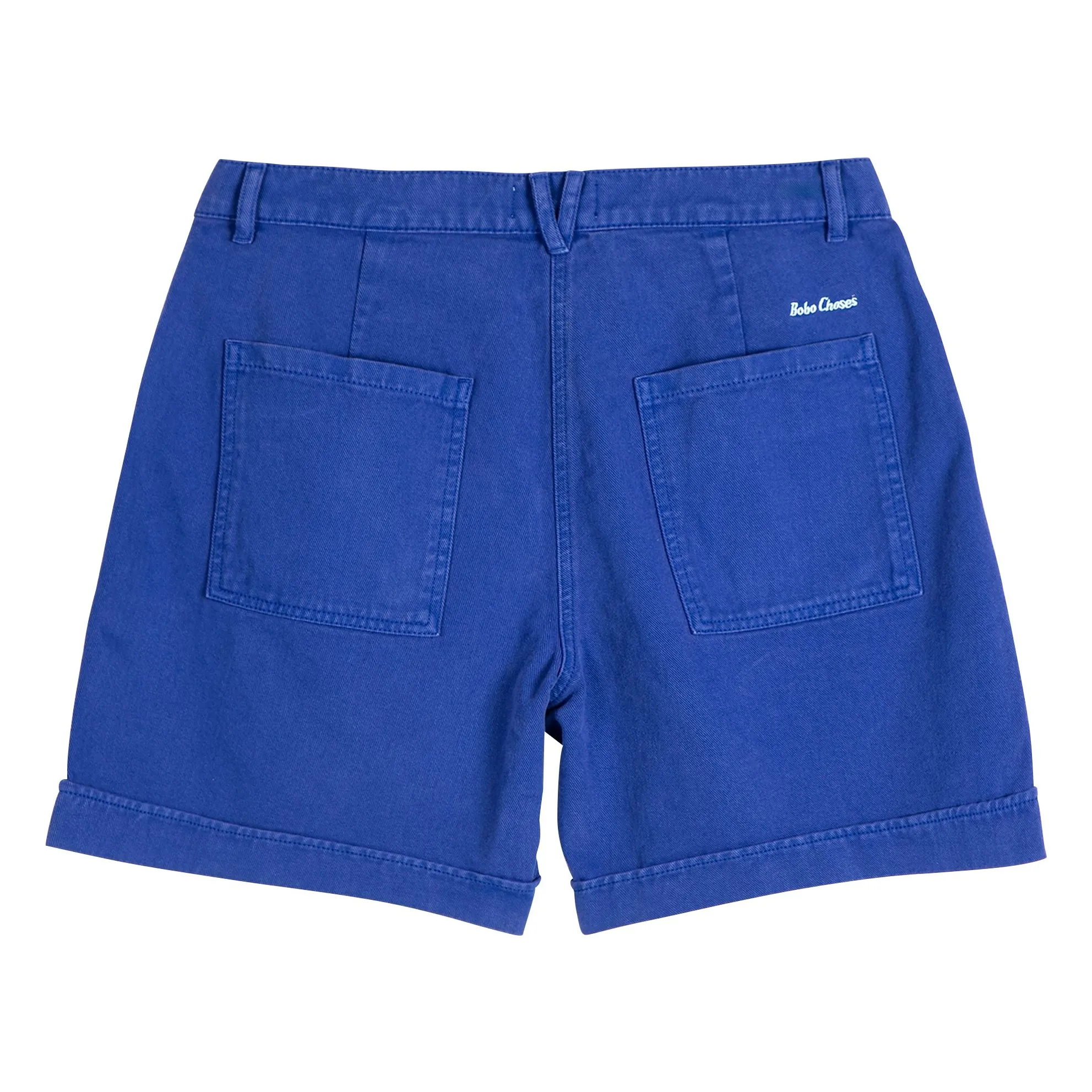 Bermuda Coton Bio | Bleu- Image produit n°4