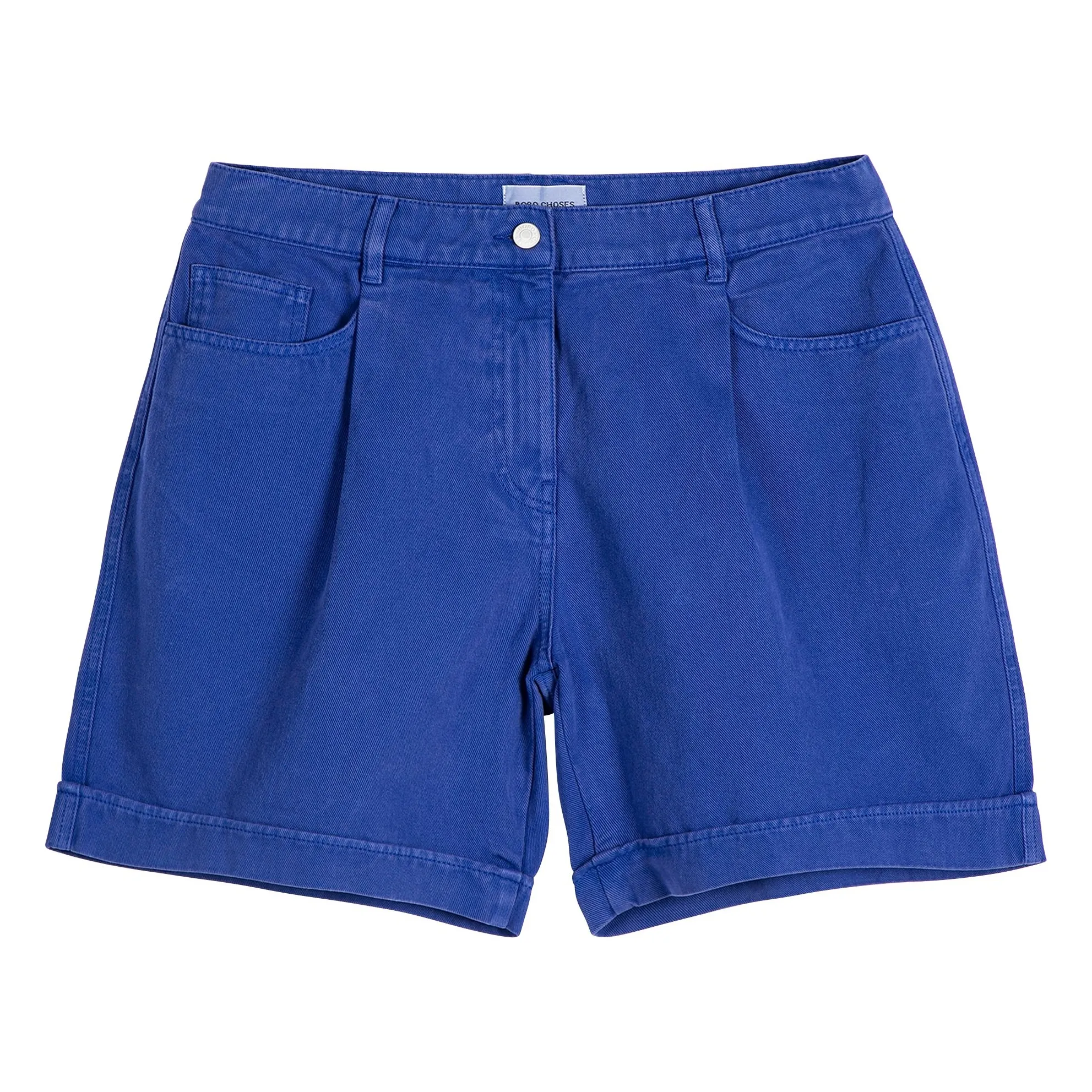Bobo Choses Blue Organic Cotton Bermuda Shorts