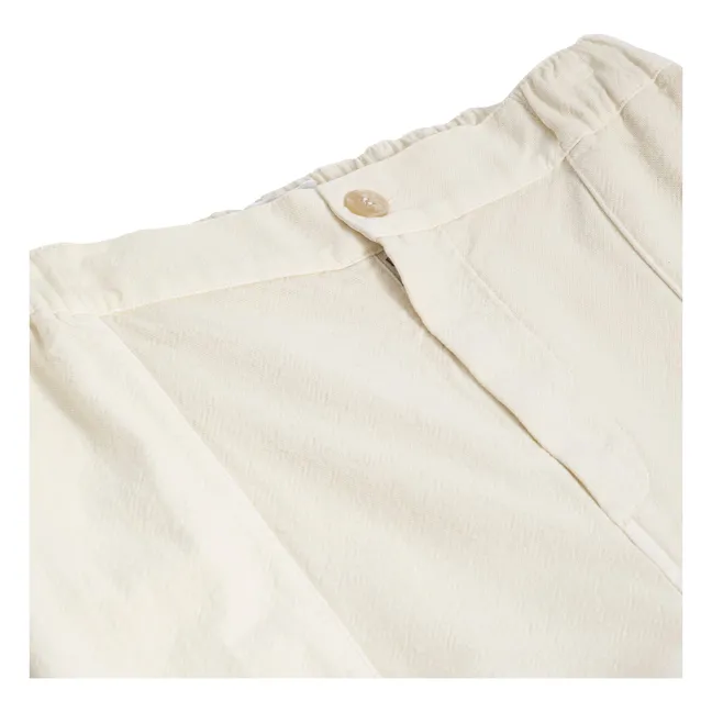 Pantalon Cocoon Coton Bio | Crème