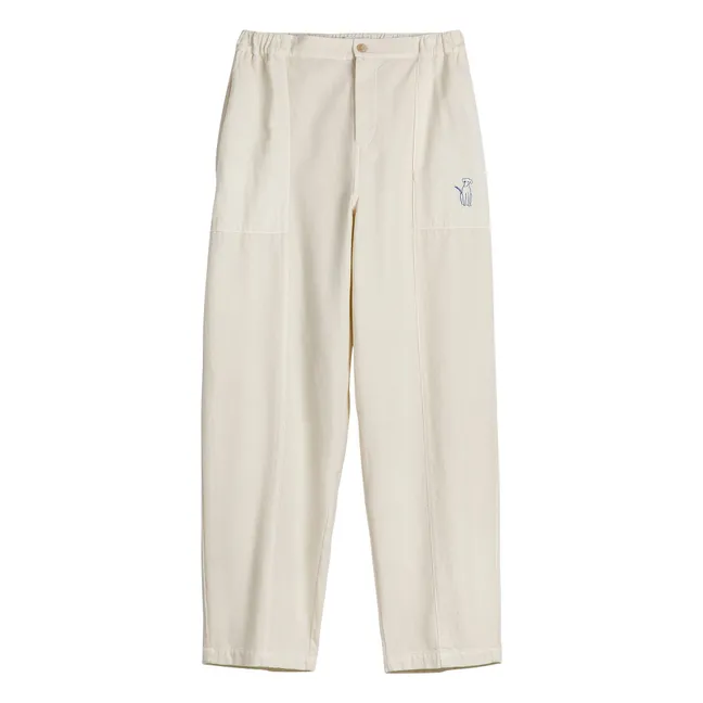 Pantalon Cocoon Coton Bio | Crème