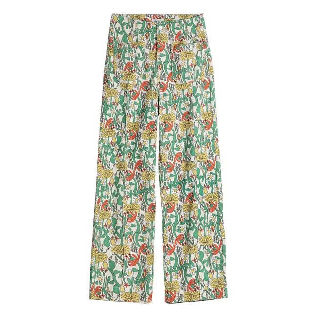 Pantalon Herbalists Coton Bio | Vert