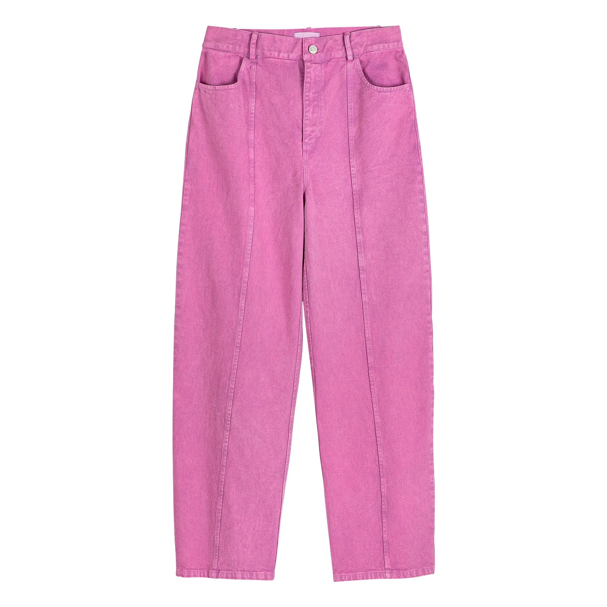 Bobo Choses Purple Boot Cut Organic Cotton Pants
