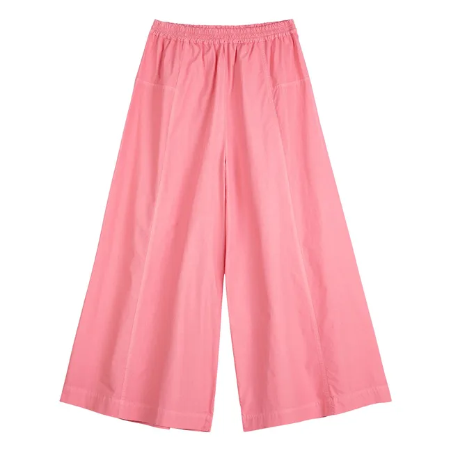 Pantalon Paper Touch Coton Bio | Rose