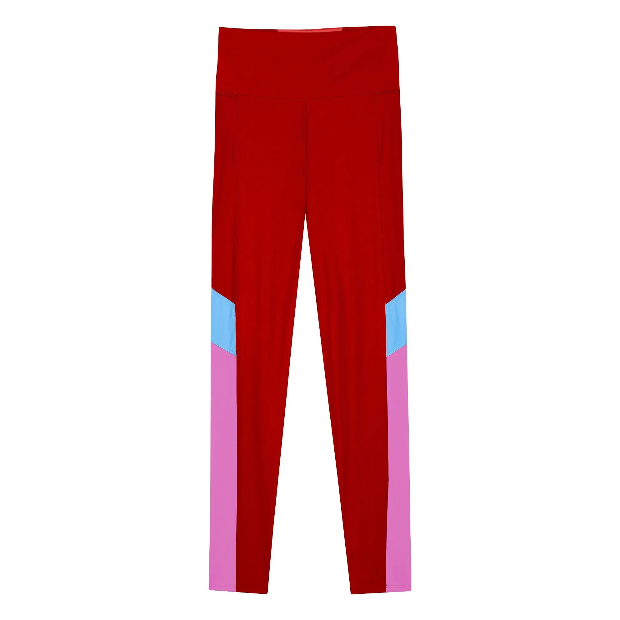 Bobo Choses Red Cotton Ribbed Legging