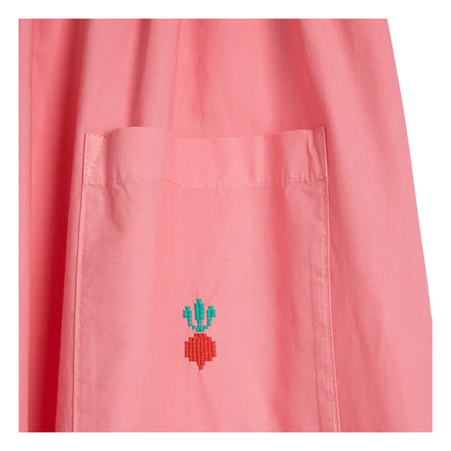 Short Sleeve Coton Bio | Rose