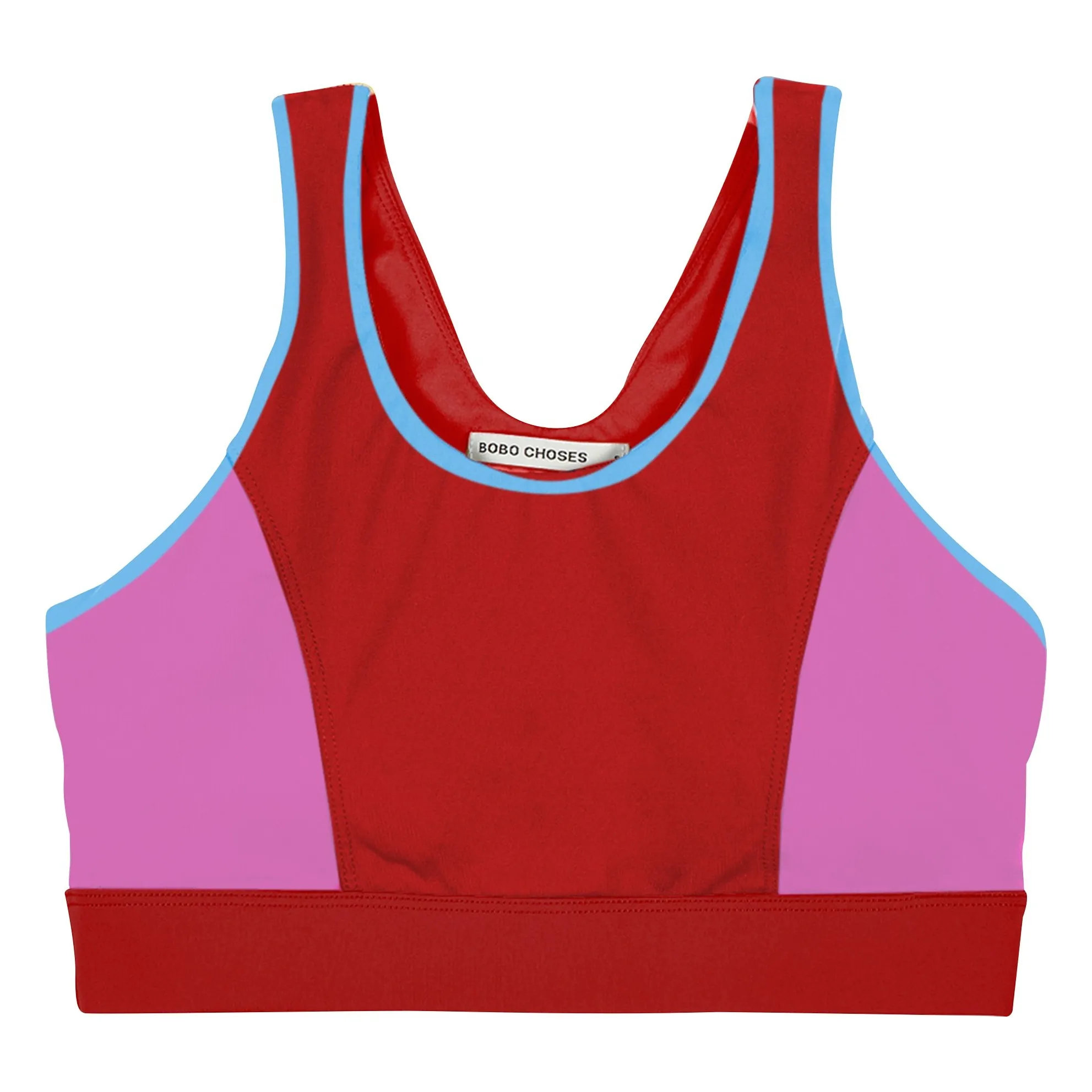 Débardeur Color Block | Bleu- Image produit n°0