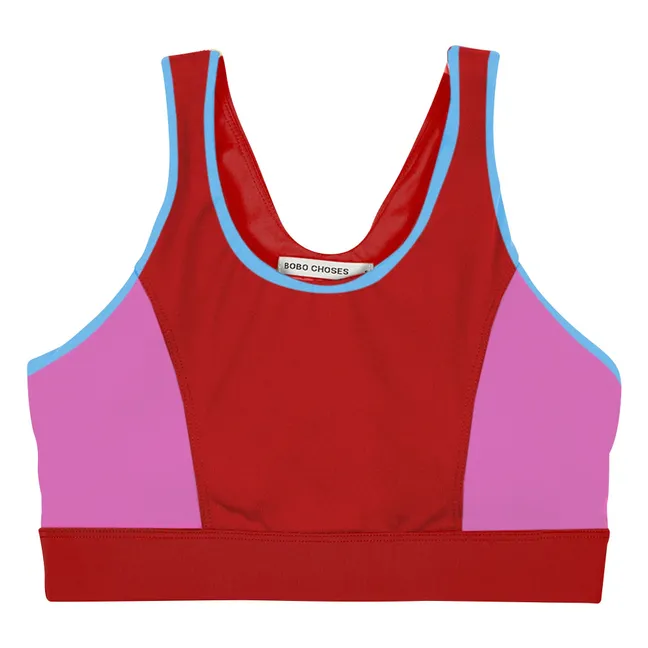 Camiseta de tirantes Color Block | Azul