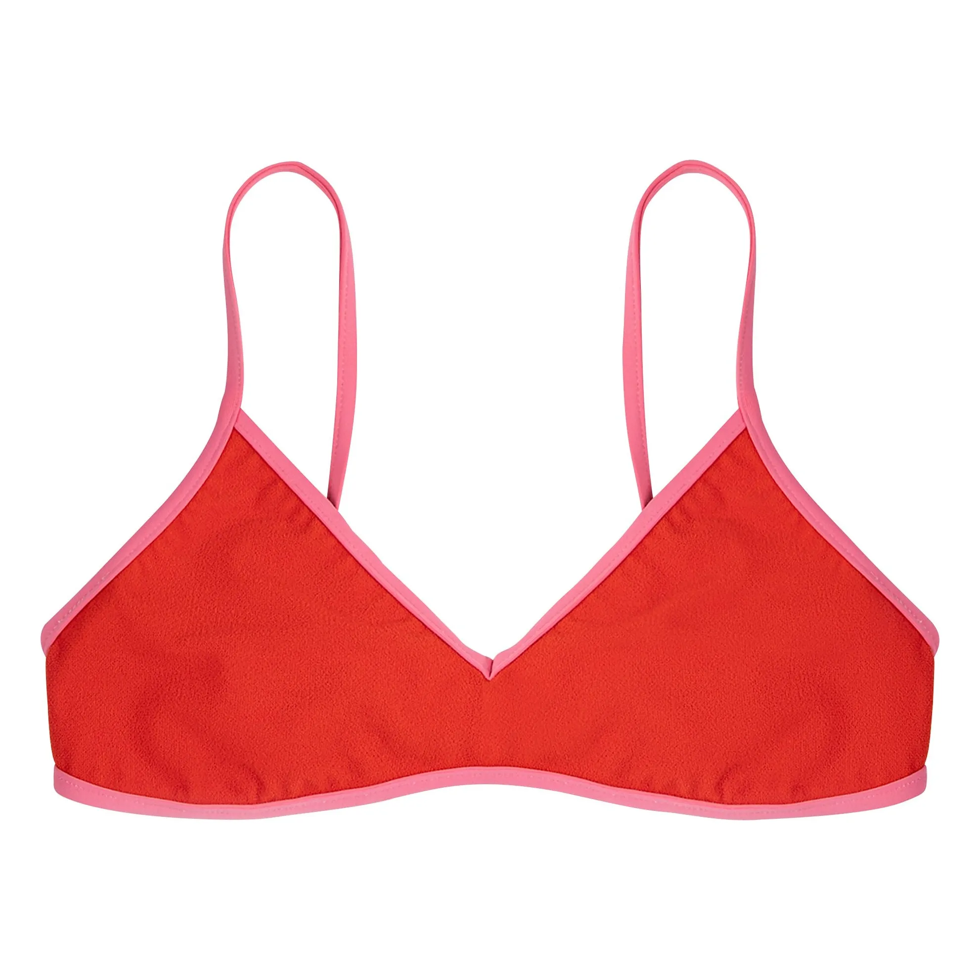 Bobo Choses Red Terry Jersey Top