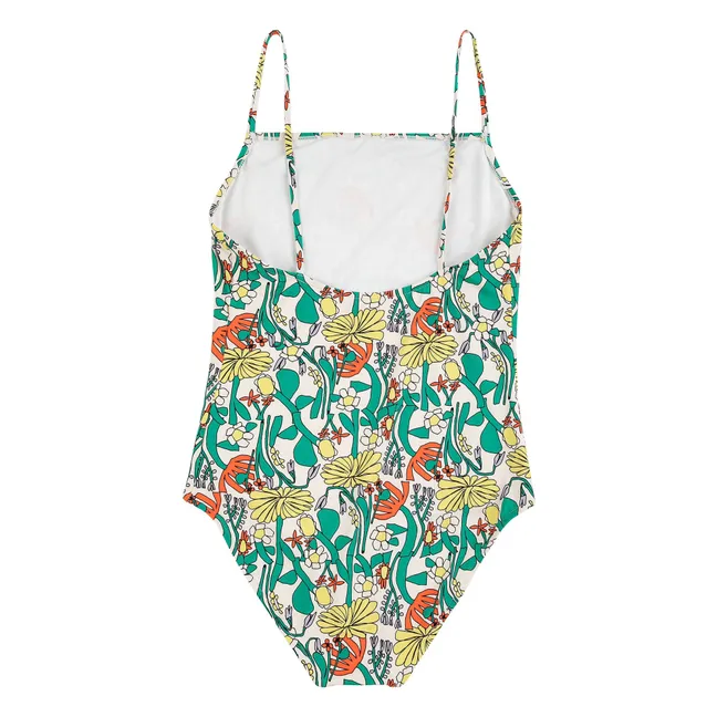 Color Herbalist One-Piece Swimsuit | Green