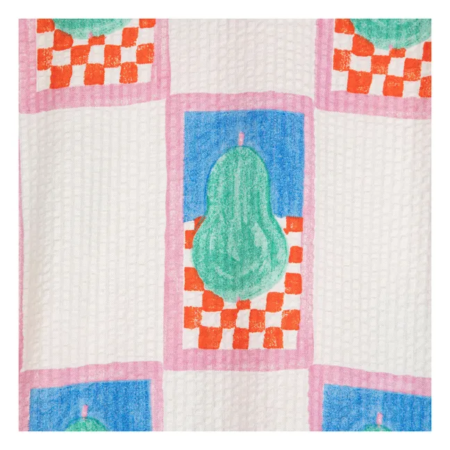 Robe Poire Coton | Bleu