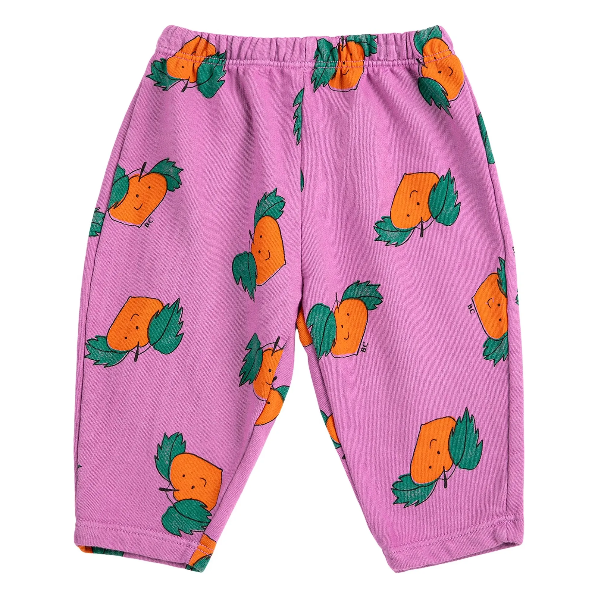 Jogger Oranges Coton Bio | Violet- Image produit n°0