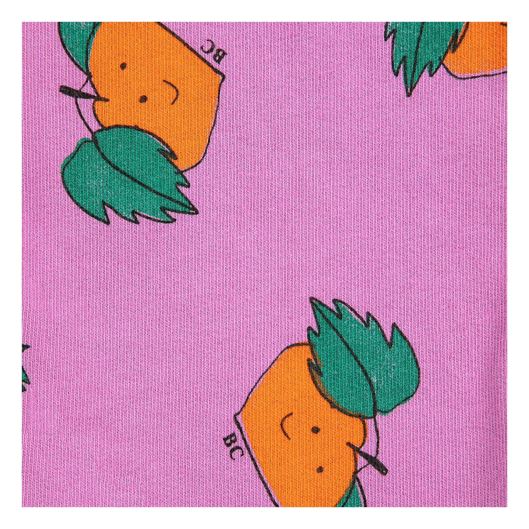 Jogger Oranges Coton Bio | Violet- Image produit n°3
