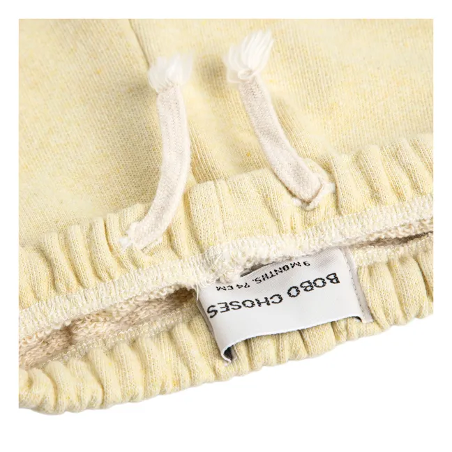 Jogger Uni Coton Bio | Jaune